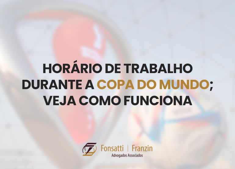 Como funciona o horário de trabalho durante a Copa do Mundo?